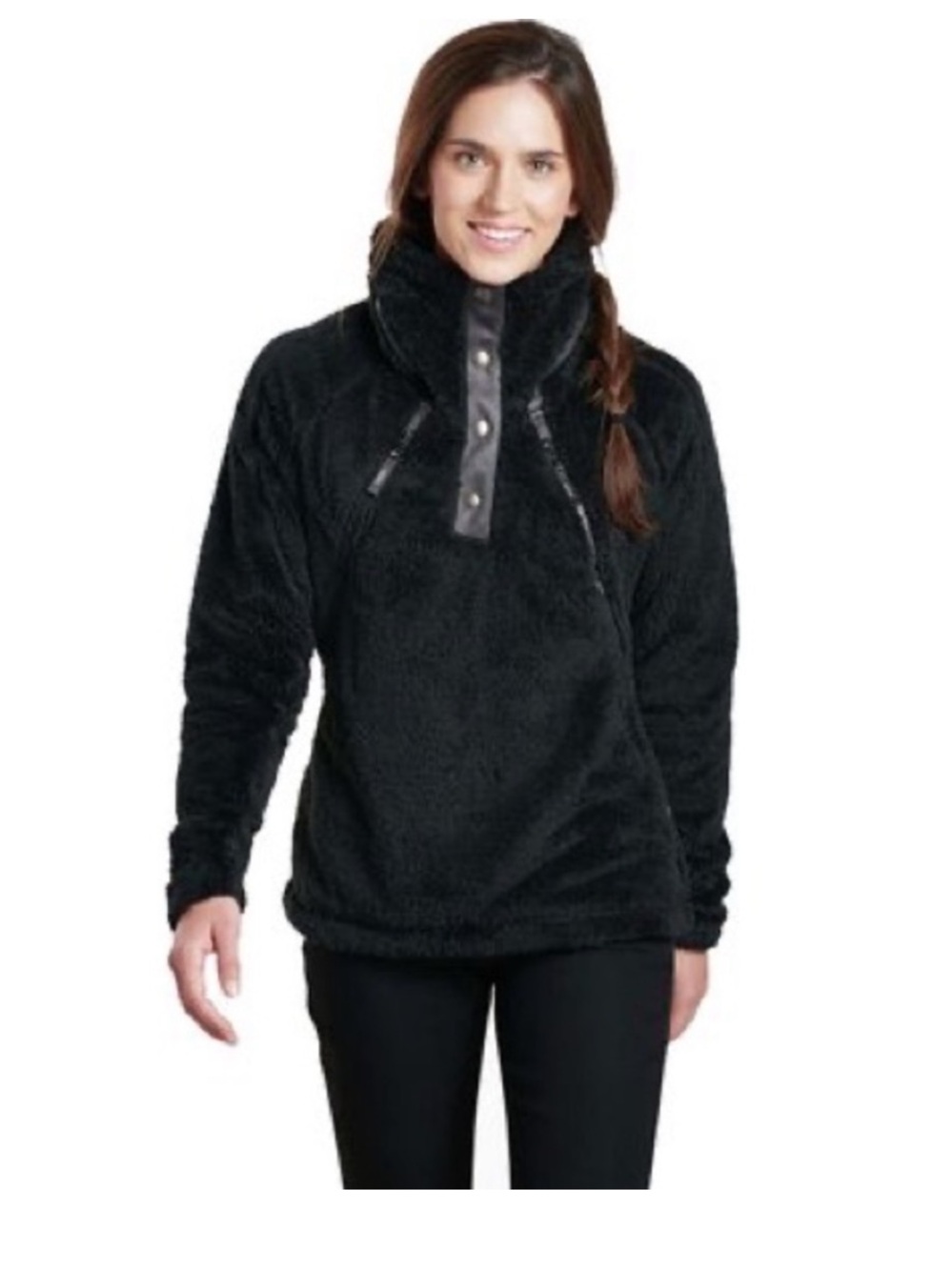 Kuhl Women's Flight Jacket Pullover Black size medium